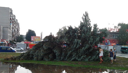 Ураган в Днепропетровске