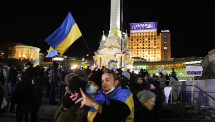 Ночная жизнь Евромайдана