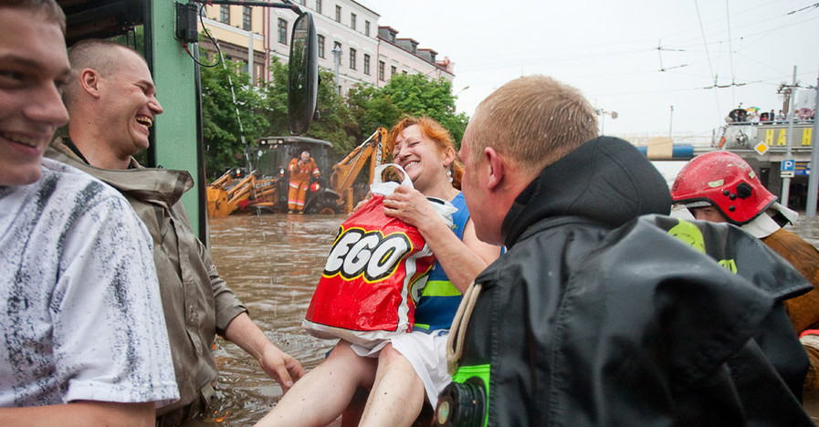 Из-за ливня Минск оказался под водой  [ФОТО]