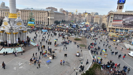 Евромайдан утром 4 декабря