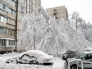 Столицу уже начинают готовить к снегопадам и гололеду