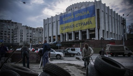 На Европейской появилась брусчатка