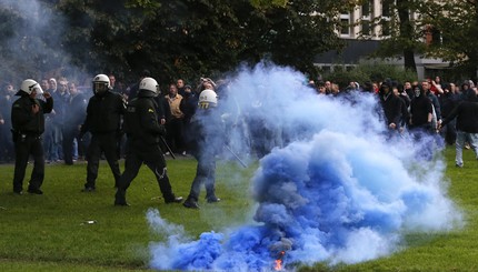 В Кёльне подрались неонацисты и салафиты 