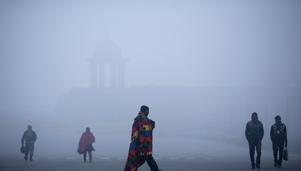 В Индии продолжаются морозы