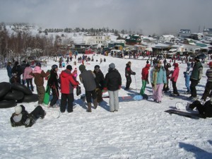 Крымчане штурмуют Ай-Петри