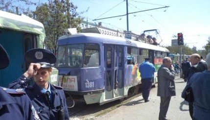 В Днепропетровске прогремели десять взрывов