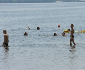 Вода в Днепре потеплела на два градуса