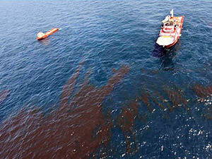 У побережья Шотландии, в водах Северного моря произошла утечка нефти