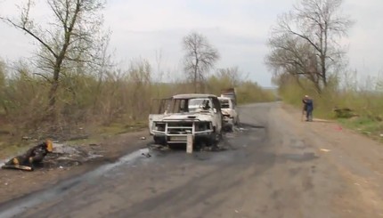 На Пасху произошла перестрелка в Славянске