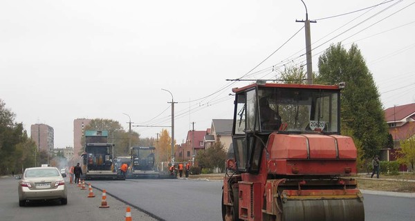 К понедельнику ремонт на Янтарной будет закончен