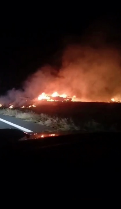 Под Харьковом упал самолет