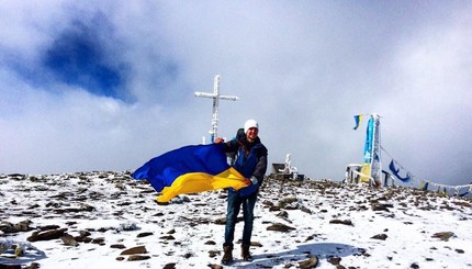 В Украине выпал первый снег