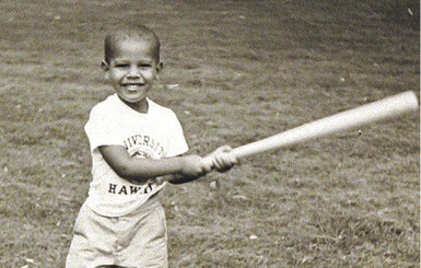 В третьем классе Барак Оама писал: 