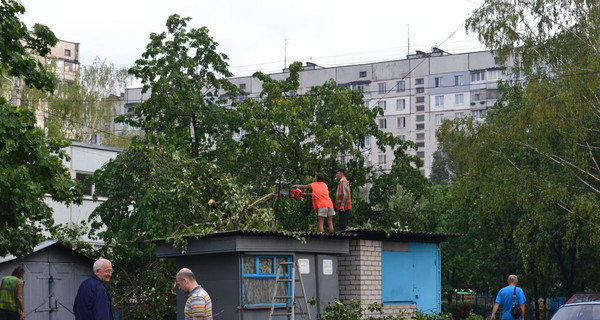 Харьков притягивает к себе стихию