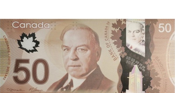 Канадские банкноты на жаре плавятся и слипаются между собой