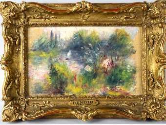 Женщина купила шедевр Ренуара на блошином рынке