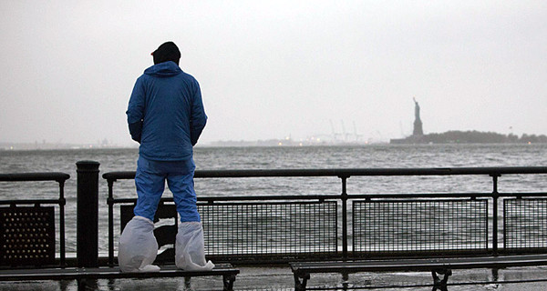 Нью-Йорк превратился в город-призрак