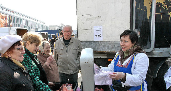 На ярмарке в центре мясо в два раза дешевле, чем на рынках