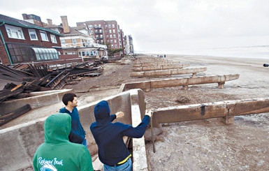 В день выборов жителей Нью-Йорка ждет новый ураган - со снегом 