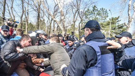  День освобождения Одессы превратился в побоище