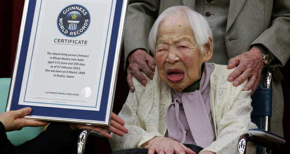 Старейшей женщине мира исполняется 115 лет 