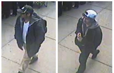 Опубликованы снимки подозреваемых в организации бостонского теракта