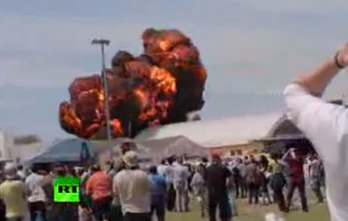 В Мадриде разбился легкомоторный самолет