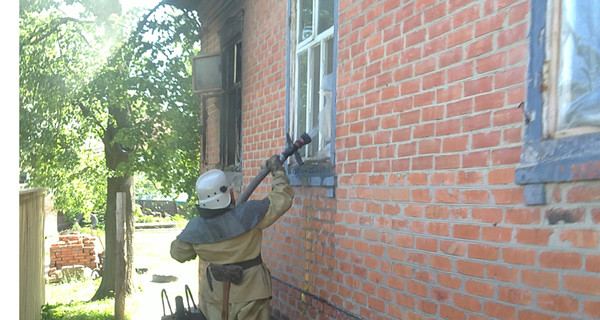 На Полтавщине мама не успела спасти сына на пожаре