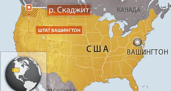 В США обрушился мост, машины с людьми упали в воду