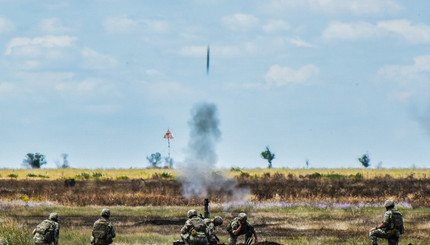 Международные военные учения под Николаевом 