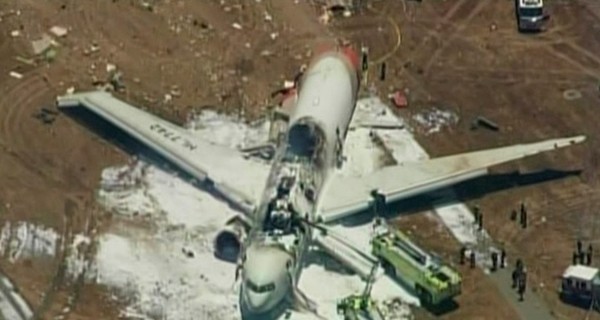 В Сан-Франциско разбился 