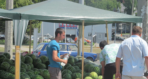 На рынках города продают 