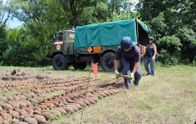 В Луганской области саперам пришлось эвакуировать целое село