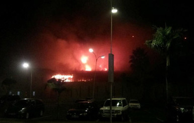 В столице Кении горит аэропорт Найроби