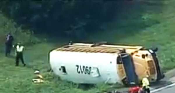 В США в аварии пострадали почти 30 детей