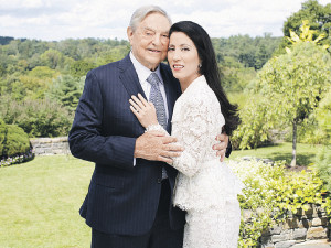 Сорос женился на даме вдвое моложе себя