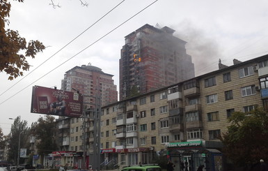 В Донецке сгорел элитный дом по той же причине, что и небоскреб в Киеве 