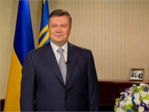 Янукович поздравил Украину с Рождеством