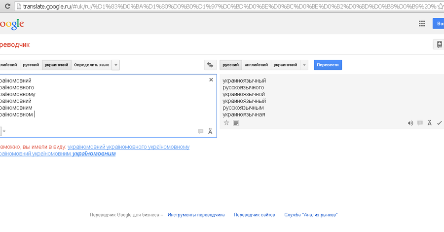 Как переводчик Google из 