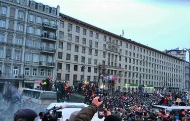 Милиция документирует все факты нарушений в центре Киева