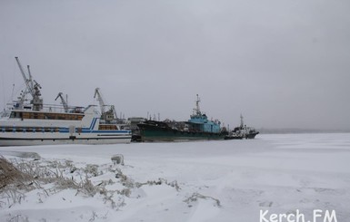 В Крыму начало замерзать Азовское море