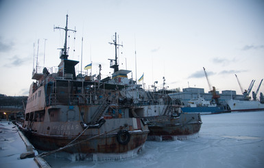 Черное море покрывается льдом