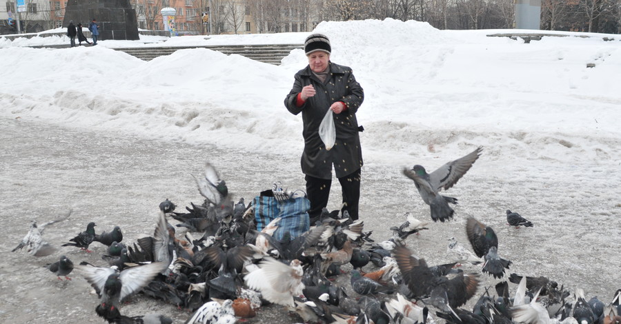 В городе 