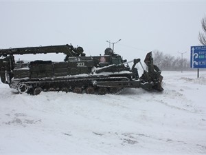 На Прикарпатье из-за снежных заносов отсутствует проезд к более сотне населенных пунктов