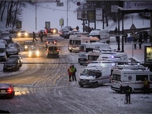 Активисты занялись генуборкой на Грушевского