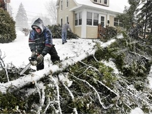 В США снежный шторм парализовал аэропорты, отменены около двух тысяч авиарейсов