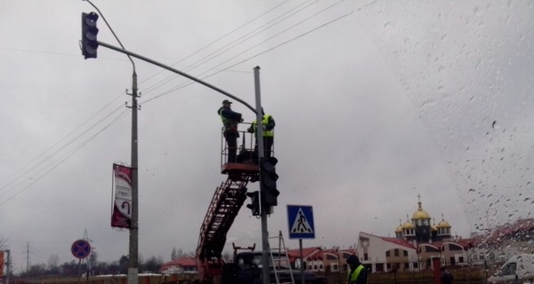 В этом году установят всего два светофора. Денег – нет.