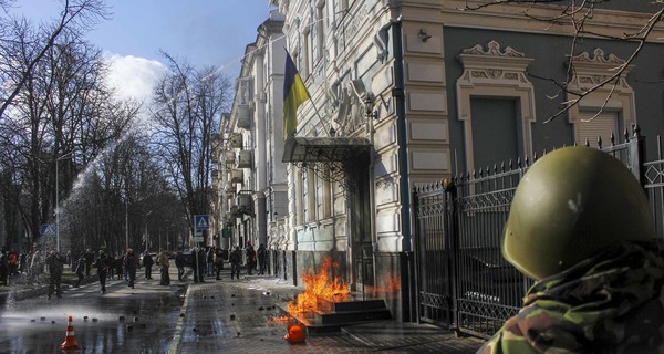 Погиб сотрудник Партии регионов во время пожара в здании