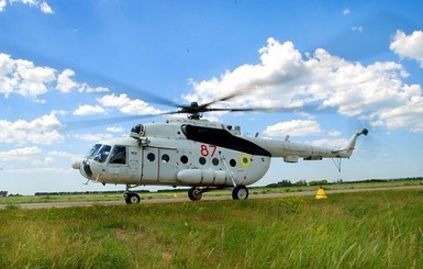 Под Славянском обстреляли вертолет? 