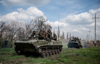 В Славянске идет штурм блокпостов